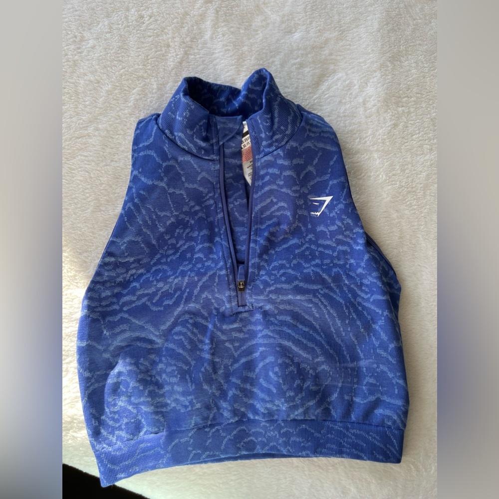 Gymshark Adapt Crop Top 1/2 Zip
